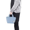 Skater KCOB2-A Corduroy Fabric, Cold Insulation, Lunch Bag, 11.8 x
