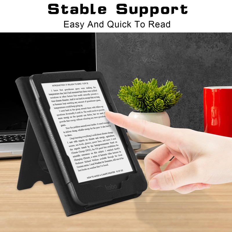 DINGGUAGUA Case Compatible with Tolino Shine Color/Shine 5 (2024)/Shine 4(2022)