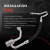 A-Premium A/C Suction Hose Assembly Compatible with Infiniti QX70 2014-2016,