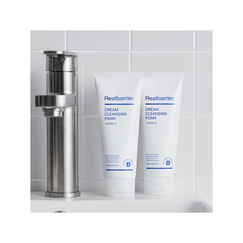 Cream Cleansing Foam Planning Set (120ml x2) / 크림 클렌징