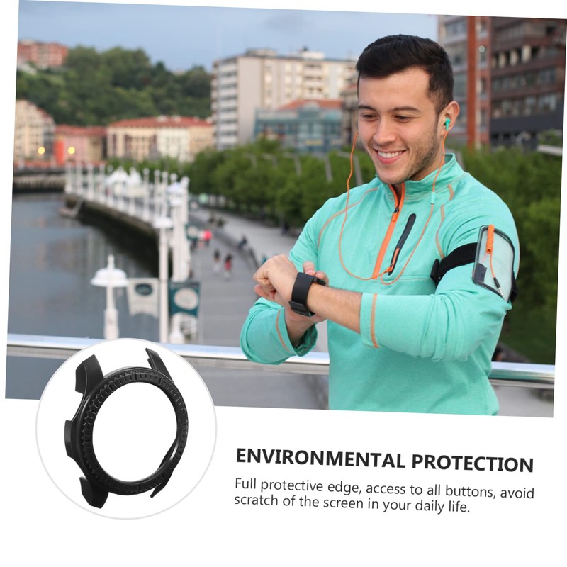 BIUDECO 1pc Fashionable Smartwatch Case Anti-Drop Protector for Watch Lightweight