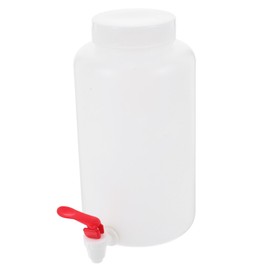 ULTECHNOVO Plastic Dispensing Bottle with Spigot Lightweight Laboratory Reagent Container Leakproof Water Storage Jug for Easy Dispensing and Monitoring Capacity