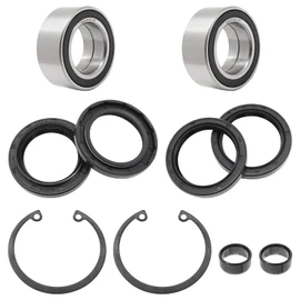 Front Wheel Bearings & Seals Kits for Honda FourTrax 300 Rancher 350 400 420 Only for 4x4 91209-HN2-003 91256-HC5-003 91051-HC5-003