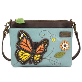CHALA Chala Mini Crossbody - Mariposa Monarca - Azul, Mariposa Monarca - Azul, Talla unica