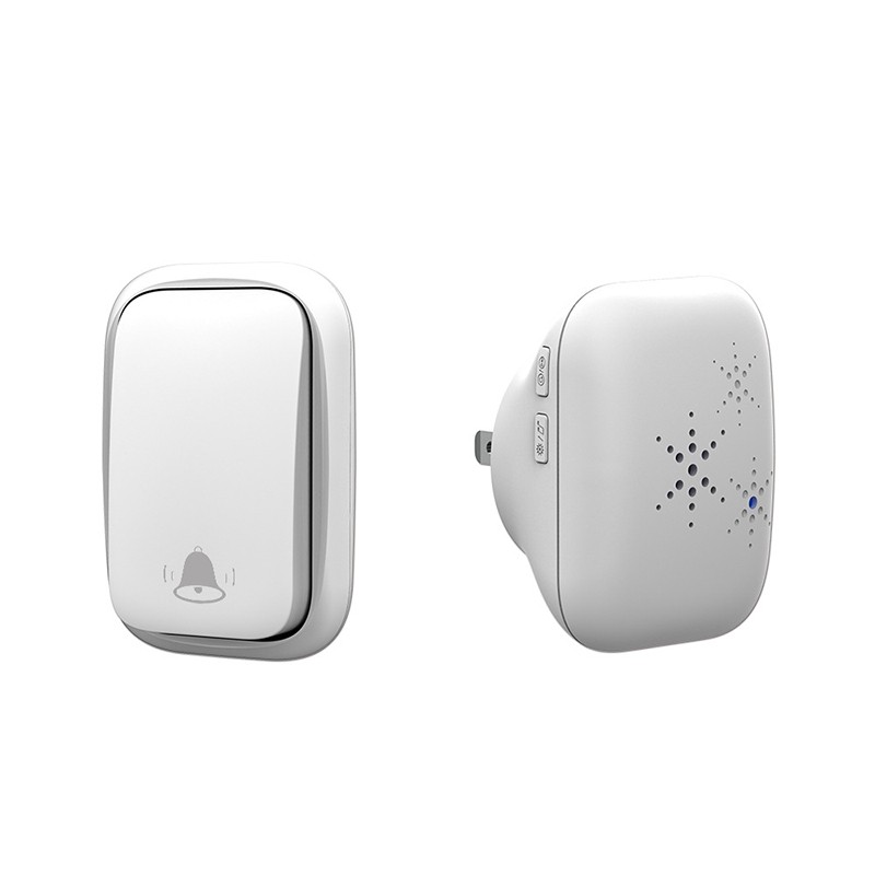 Self Powered Wireless Doorbell Set Waterproof Long Range 36 Ringtones