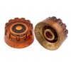 Musiclily Pro Metric Coarse-knurled 18 Splines Speed Knobs for Epiphone