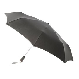 Totes XTRA STRONG Auto Open/Close Ratchet Umbrella Black
