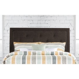 Hillsdale, Becker Full Upholstered Headboard, Black/Brown