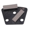 Pulidor de concreto Disco de almohadilla abrasiva de diamante trapezoidal