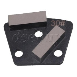 Pulidor de concreto Disco de almohadilla abrasiva de diamante trapezoidal de grano 30 tipo B para piso de concreto Disco Abrasivo De Diamante Trapezoidal Pulir Piso Concreto