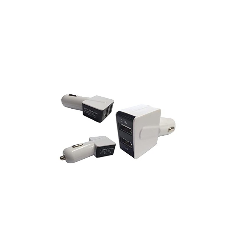 2 Port Dual USB DC Car Charger Adapter