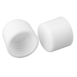 Stone Harbor Hardware Closet Pole End Cap, White