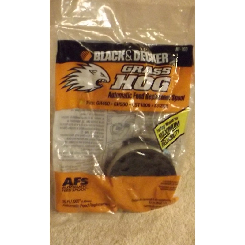 Black & Decker AF-100-BKP Grass Hog Replacement Spool in a