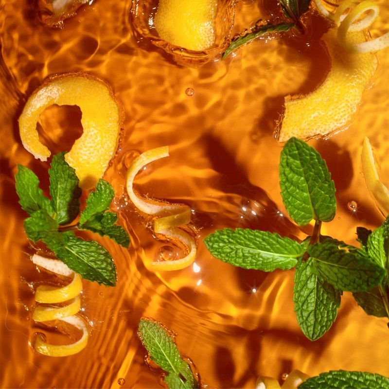 Lipton Smooth Mint with Lemon Peels Tea Bags, caffeine free