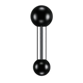 YIMINGYINUO 0.67" to 1" Ball Adapter Extension Bar Compatible with RAM Mounts B Size for Standard Double Socket Arms (YIMBall 0.67"-1)