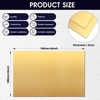 Brass Sheet 1.5mm Thick, 100 x 150mm, 99.9% Pure Brass
