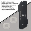 Haiouus 7-1/2" EB-007 Edge Hog Heavy-Duty Edger Replacement Blades, Compatible