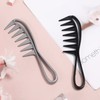2 Pcs Wide Tooth Comb, Large Texture Combs Wide Tooth