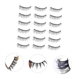 Baluue Sets Eyelash Makeup Lash Strip d Curly Fake Lashes Eyes Enhancement for Occasions Pairs