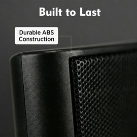 STUDIOFINIX Ultra Slim 5.25 Inch 240W Wall Mount Speakers, 8 Ohm Passive Home Theater Indoor Speakers for Bedroom, Kitchen, Living Room,Black(Pair)