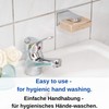Magnetic Soap Holder, 1 Set, Includes 2 x Soap Plates,