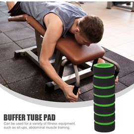 POPETPOP Pack of 10 Fitness Equipment Sponge Cover Ab Training Machine Sleeve Buffer Tube Cushion Roller Pad Replacement Foot Pad Leg Extension Machines Cover Gym