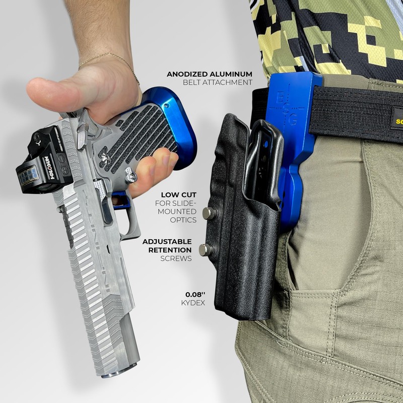 Pro Heavy Duty Competition Holster fits Walther PDP 5in (Polymer