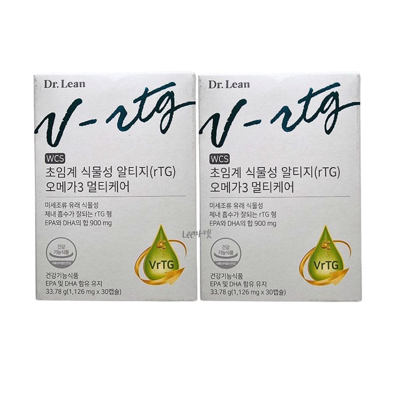 Dr. Lin Supercritical Vegetable Altige Omega 3 Multicare 30 Capsules