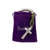 Nazareth Store Olive Military One Decade Paracord Rosary Silver Beads