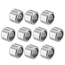 sourcing map HK1010 Drawn Shells Needle Bearings 10 mm Bore Diameter 14 mm OD 10 mm Width DE DE 10 mm Pack of 10