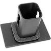 5"x3" American Black Flag Metal Hitch Cover (Fits 2.5" Receiver,