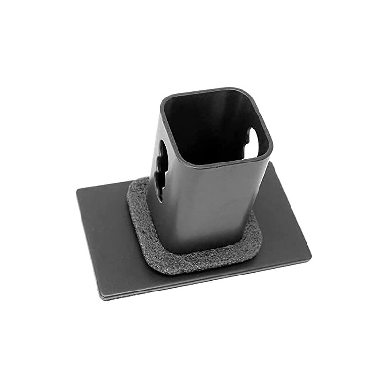 5"x3" American Black Flag Metal Hitch Cover (Fits 2.5" Receiver,