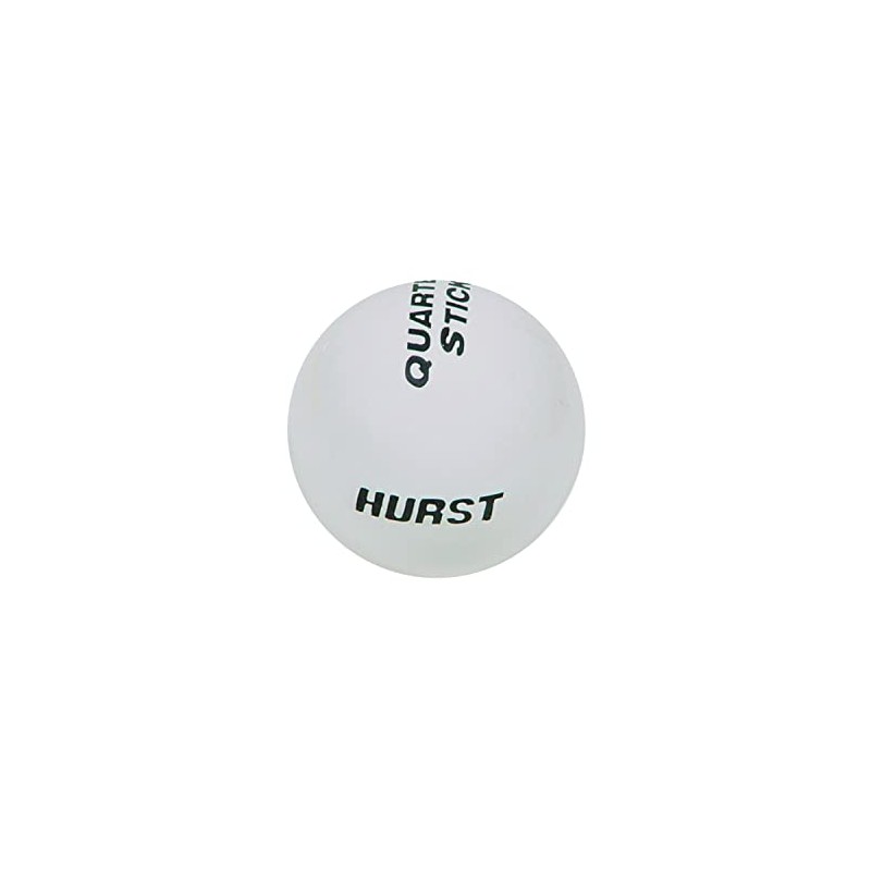 Hurst 1631036 White Quarter Stick Replacement Shifter Knob