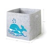 LuckySign-Care Children's Storage Box / Toy Basket (Whale)