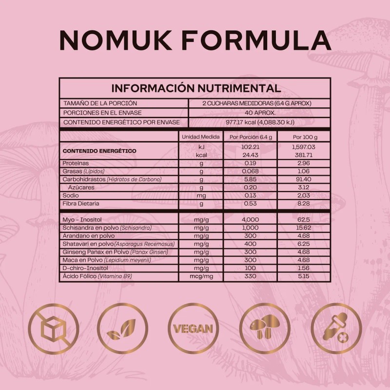 Woman Hormo Balance+myo Dchiro Inositol En Polvo | Nomuk