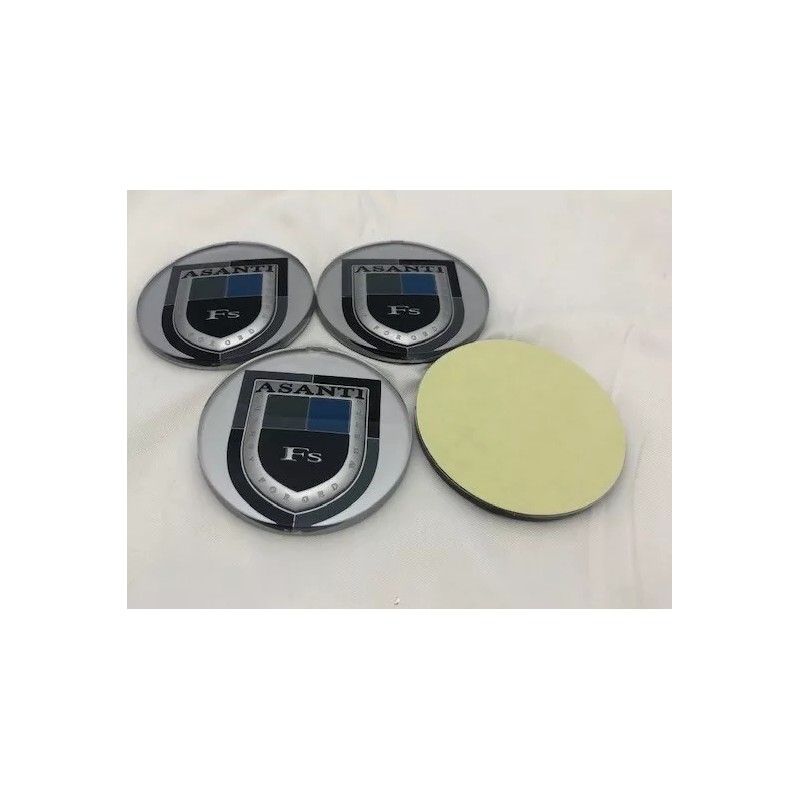 ASANTI LOGO / EMBLEM for Wheel Center Cap (QTY 4)