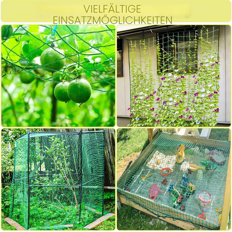 LINSOCLE Trailer Net, 1.5 x 2.2 m, Load Securing Net,