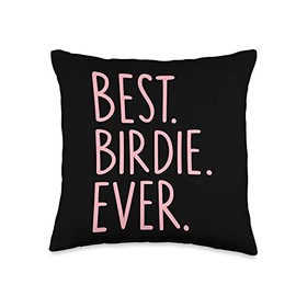 Best Birdie Ever Throw Pillow