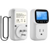 Diymore 1800W Plug in Digital Thermostat Temperature Controller Electric Thermostat