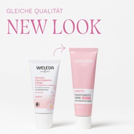 Weleda Almond Soothing Moisturiser, Natural Cosmetic, Gentle and Unperfumed Face Cream for Sensitive Combination Skin on the Face and Neck for a Healthy Complexion (1 x 30 ml)