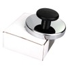 Magnet with Chrome Trim and Knob / Handle up to