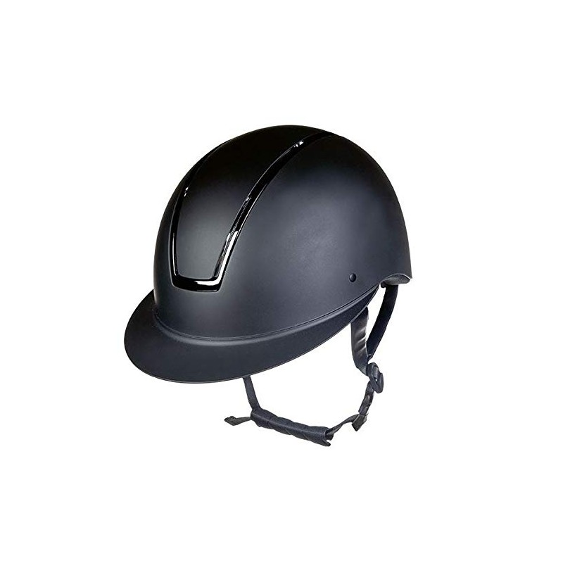 HKM Lady Shield Riding Helmets 9170 Black/Black Glossy M =