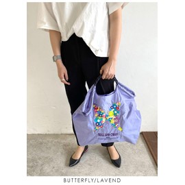 Ball & Chain BUTTERFLY LAVENDER 301015 Ball & Chain Genuine Product M Size Butterfly Shopping Bag