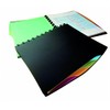 Durable Duralook Style Display Book with 20 Removable Pockets and