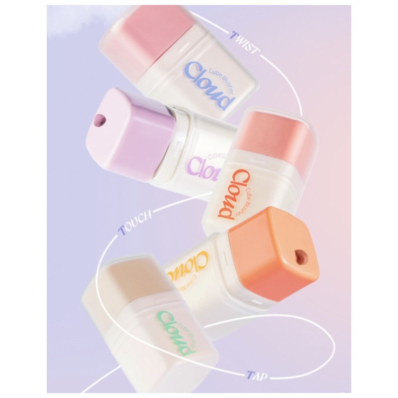 MAKEHEAL Cloud Cube Blusher 8g, Shade:05 Whipricot