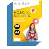 Colourful Paper A4 80 g for Printers & Crafts, Coloured