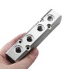 LDEXIN 4 Way Pneumatic Manifold Air Distribution Block, Compressed Air