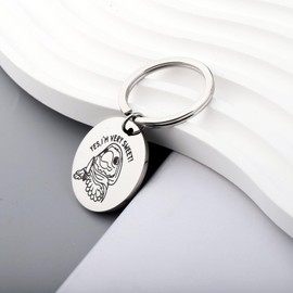 SEIRAA Mighty Kiri Keychain Mighty Kiri Lover Gifts I'm Very Sweet Gifts D & Dragon Jewelry Kiri Merchandise (Very Sweet CA)