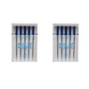 Blue TIP Embroidery Needles x 2 Packs Used on Janome