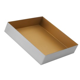 FORBAKE Non-Stick 11" Square Baking Sheet - Golden Aluminum Alloy Oven Pan for Perfect Cookies & More - Thickened, Warp Resistant & 2.4" Extra Depth - 11 x 11 x 2.4 Inch